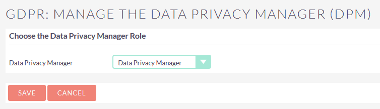 SuiteCRM GDPR Data privacy manager