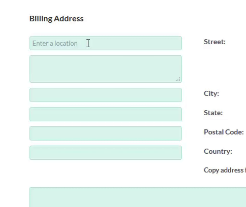 Google Address Lookup for SuiteCRM