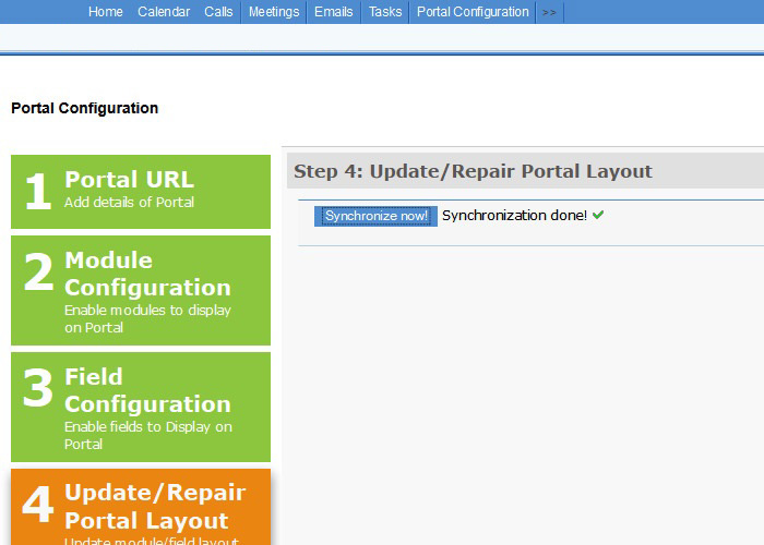 customer support wizard step-4 Synchronization customer support wizard step-4 Synchronization