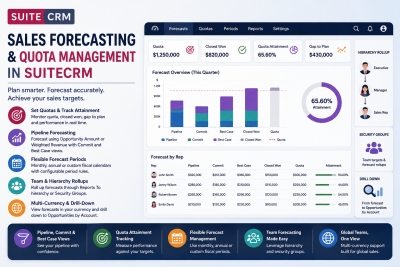 SuiteCRM Sales Forecasting & Quota Management Guide