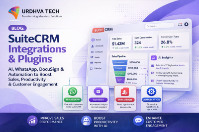 Top SuiteCRM Plugins & Integrations to Improve Sales, Automation & Productivity