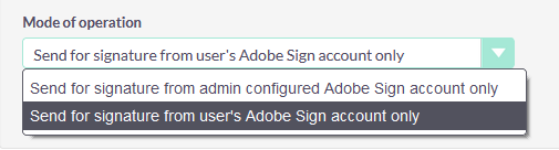 AdobeSign multple user support AdobeSign multple user support