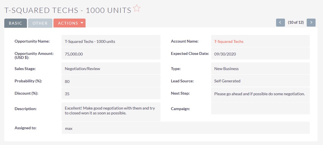 SuiteCRM Approval Process - Record After Final Approval