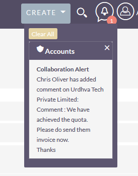 Email notification and SuiteCRM alert notification Email notification and SuiteCRM alert notification