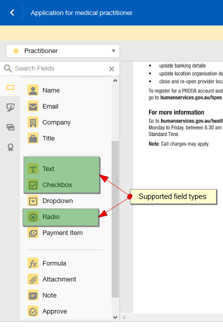 Supported fields for mapping in SuiteCRM