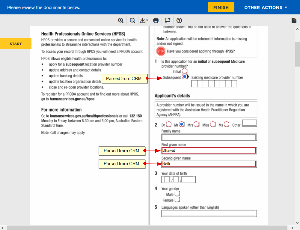 SugarCRM for DocuSign