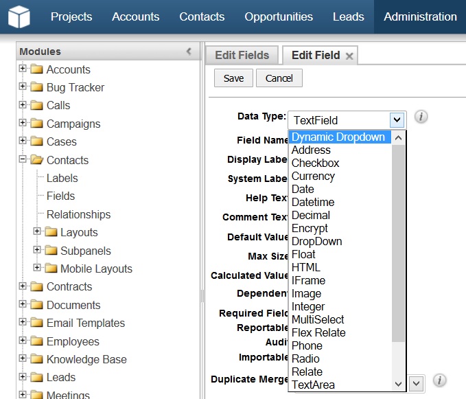 Dynamic Dropdown in studio