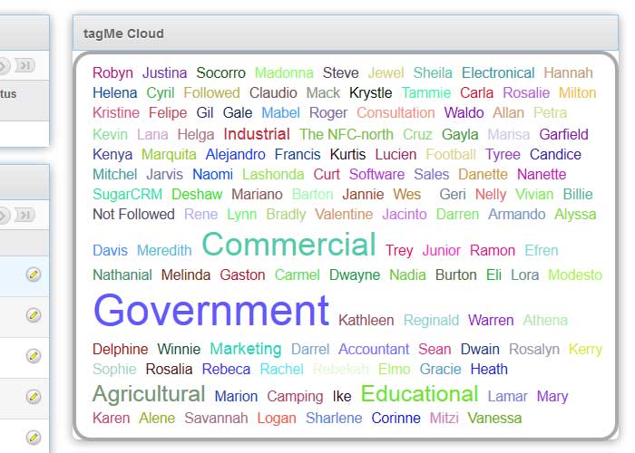 Tag Cloud Dashlet
