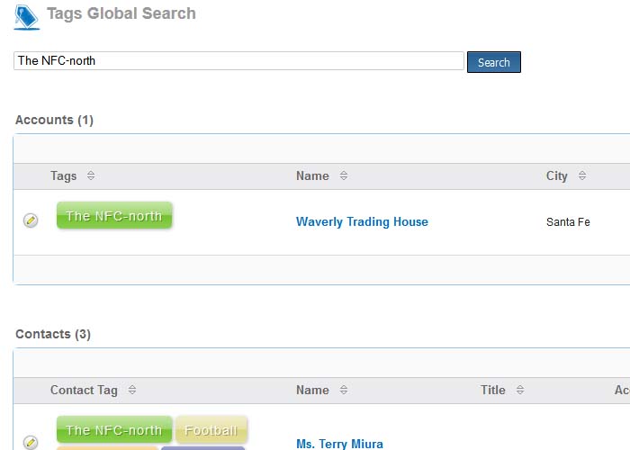 tag management global search