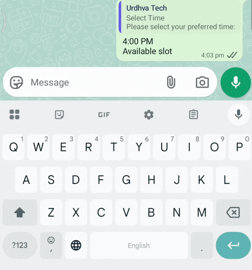 Interactive Flows Configuration for automating customer interactions via WhatsApp